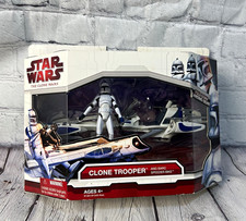 Hasbro Star Wars The Clone Wars Clone Trooper BARC Speeder Bike 2010