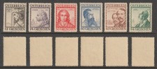 AUSTRIA 1934 ARCHITECTS SET (F/MNH)