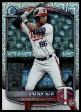 2025 Bowman Khadim Diaw #BCP-77 Chrome Prospects Mega Refractor