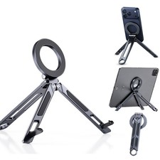 Soporte para teléfono trípode soporte Magsafe de aluminio 3 en 1 magnético para iPad tableta