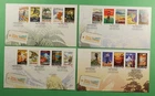 DR WHO 2013 NEW ZEALAND 4 FDC CLASSIC TRAVEL POSTER STRIP R80933