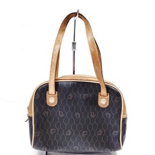 Christian Dior Hand Bag Brown PVC 5517250