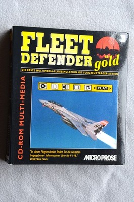 PC-IBM Game  Fleet Defender Gold  von MicroProse 1994 F-14 Simulation  Zustand A
