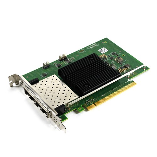 Dell VK88G Intel E810-XXVDA4 Quad-Port 25GB SFP28 PCIe 4.0 NIC Full Height Brckt