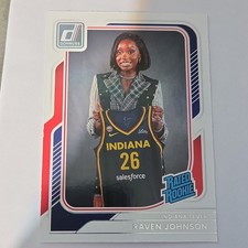 Panini 2025-26 WNBA Donruss Raven Johnson #94 Indiana Fever Rated Rookie