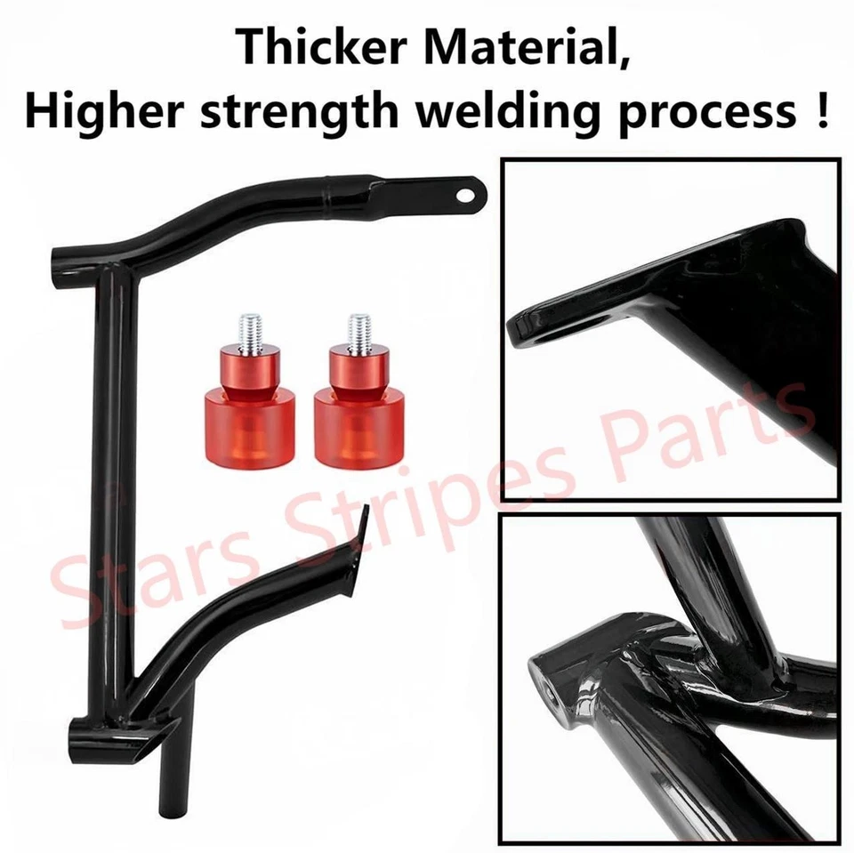 Saddlebag Guard Crash Bars For 2009-2025 Harley Touring Street Glide/Road Glide Foto 4 de 4