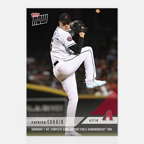 2018 Topps Now 91 Patrick Corbin