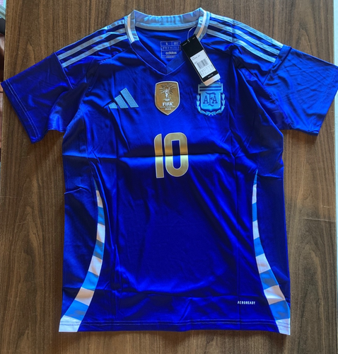 Adidas Messi #10 Erwachsene Argentinien Fußball Uniform Trikot. Neu mit Etikett. Home or Away. - Bild 9 von 15
