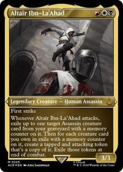 Altair Ibn-La'Ahad (Foil Etched) #225 Universes Beyond: Assassin's Creed