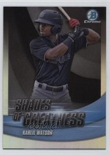 2022 Bowman Chrome Shades of Greatness Kahlil Watson #SG-6 1t2c