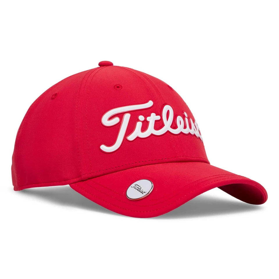 Titleist Players Performance Ball Marker Cap 2026 – Rot/Weiß - Bild 1 von 1