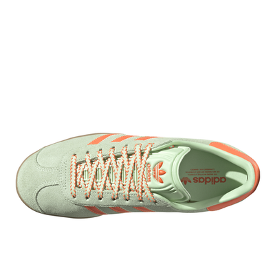 Size 8.5 - adidas Gazelle Green Orange Gum W for sale online | eBay