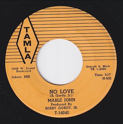 Mable JOHN * Looking For A Man * NORTHERN SOUL R&B * 1961 MOTOWN 45 * Listen!