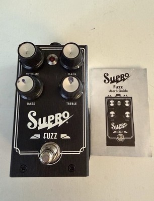 Supro Model 1304 Analog Fuzz Pedal for Electric Guitar, MPN 1304 Fuzz