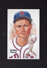 #194 BOBBY DOERR, Boston Red Sox ~ Perez-Steele HOF postcard #4336/10000