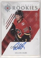 2018 Ultimate Collection Rookies 147/299 Tier 1 Autographs Dillon Dube Auto 0wp8