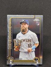 2025 Topps Chrome Update - #USC47 Drew Avans RC - Milwaukee Brewers Rookie