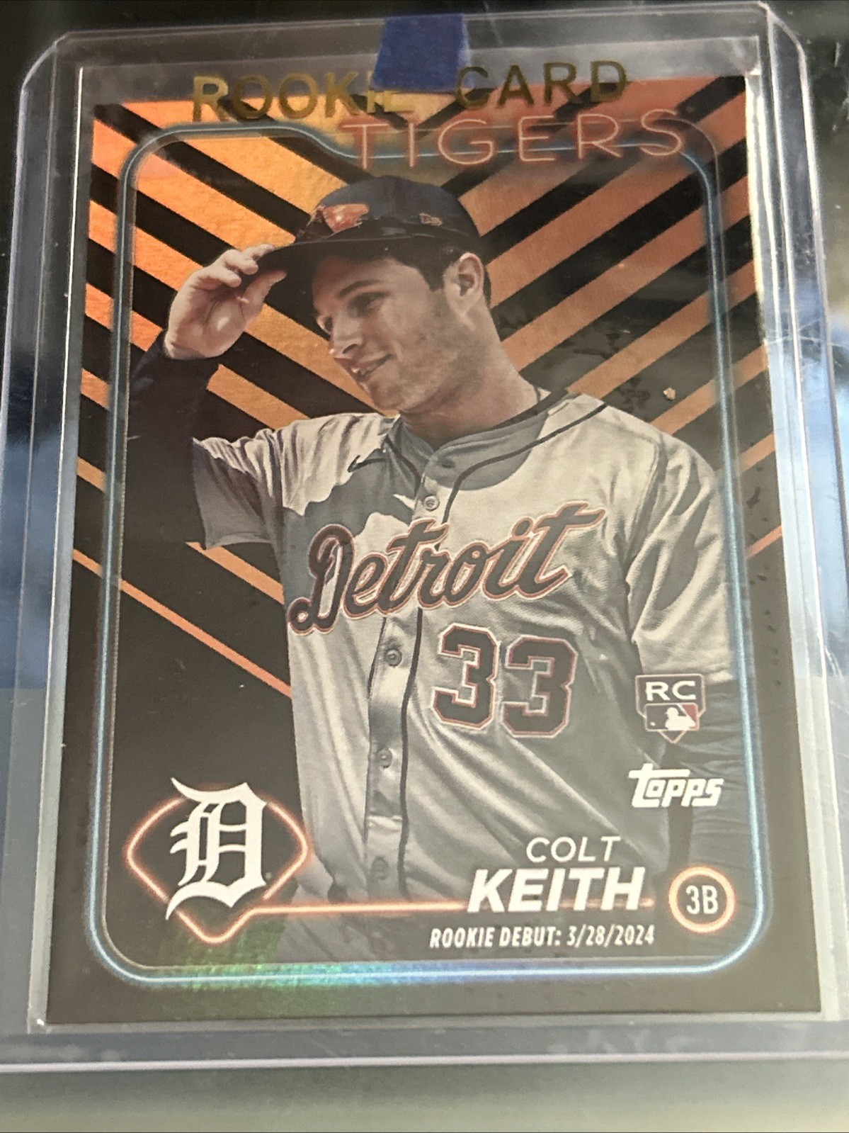 2024 Topps Update Series - Rookie Debut Colt Keith #US192 Rainbow Foil (RC)