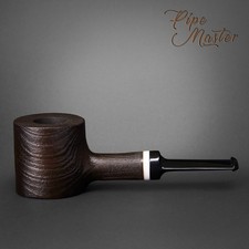 Mr. Brog HAND MADE WOODEN TOBACCO SMOKING PIPE  62 Hammer Matt  Charocal Filter
