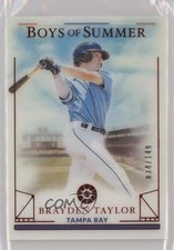2024 Panini Boys of Summer Red 34/149 Brayden Taylor #10 19l7