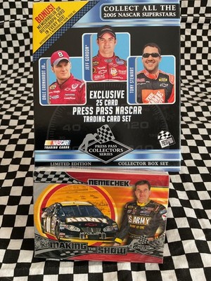 2005 NASCAR Presseausweis Trading Car Set - Neu & Versiegelt