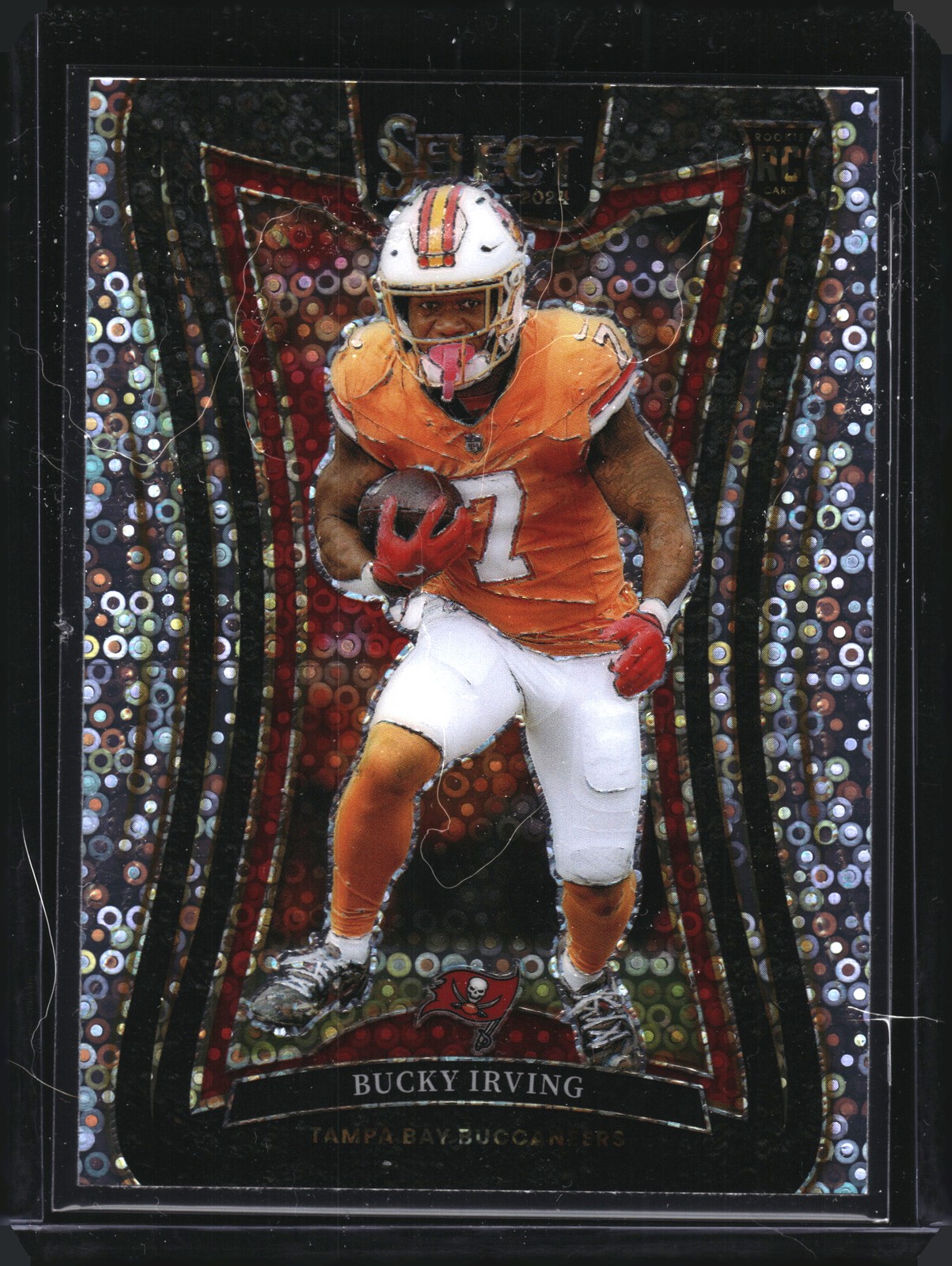 2024 Panini Select Bucky Irving #313 Disco Prizm