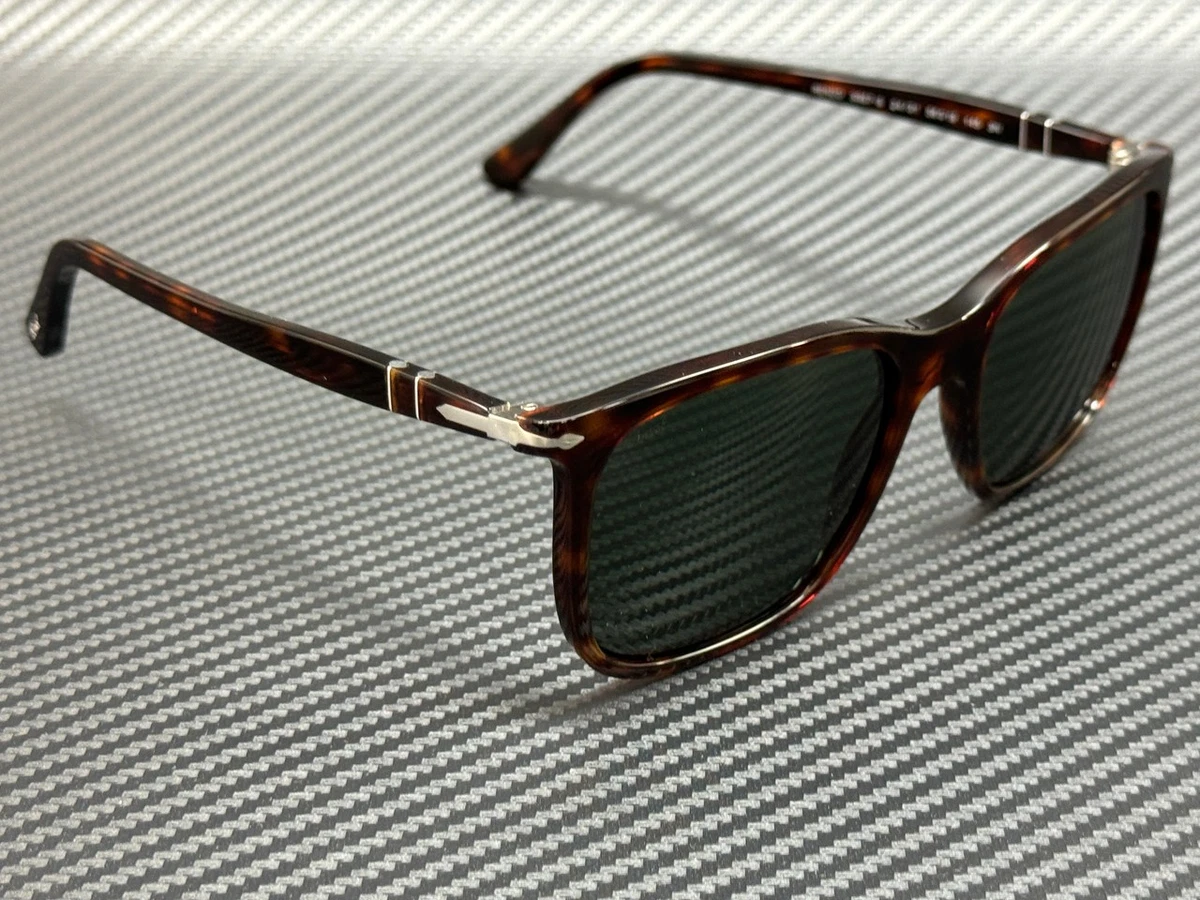 PERSOL PO3357S 24 31 RENZO Brown Havana Green Unisex 56 mm Sunglasses