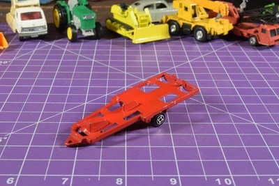 Majorette Red Trailer made in France - Image 1 of 4