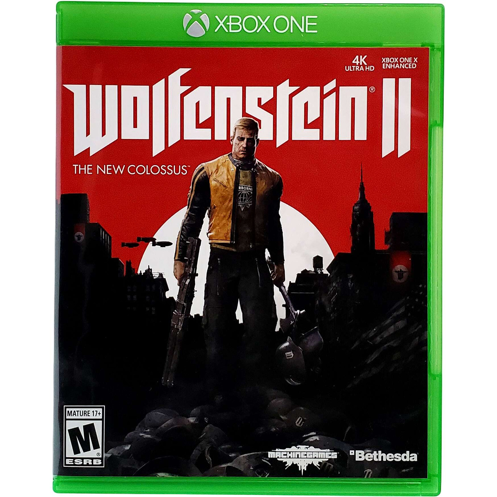 Wolfenstein II The New Colossus - Microsoft Xbox One 2 Pristine Tested