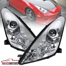 Projector Headlights Fits 2000-2005 Toyota Celica Clear Lamps Leftright 00-05