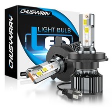 9003 H4 LED Headlight Bulbs Kit 100W 60000LM Hi/Lo Beam Super Bright White 6500k