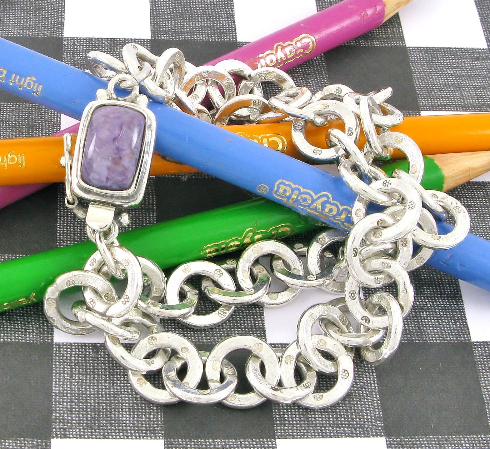 Solid Sterling Silver 925 Double Decorative Cable… - image 3