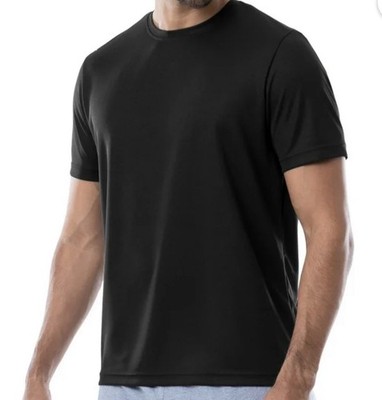 Exercise Dry-Fit Tshirt Men's Large Black