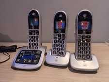 BT 4600 Big Button Cordless Phone Answer Machine Call Blocker Trio Pack