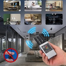 Wireless RF Signal Detector Hidden Camera GPS Bug Finder IR Scan HIgh Quality