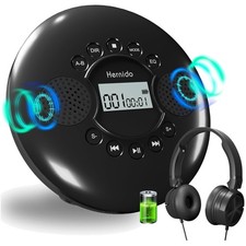 CD-Player Stereo Lautsprecher tragbar wiederaufladbar Autohifi AUX