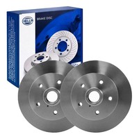 2X Hella Pagid Bremsscheiben Ø278Mm Vorne Passend FüR Vw Transporter 53905