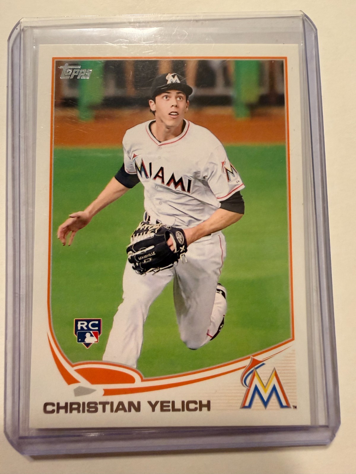2013 Topps Update Christian Yelich RC #US290 Miami Marlins