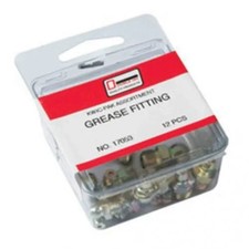 Grease Fitting Assortment - 23 Zerk Fittings in 8 Sizes