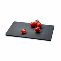 Continenta Schneidebrett Duracore KüChenbrett Holzpapierfaser Schwarz 34.5X24 Cm