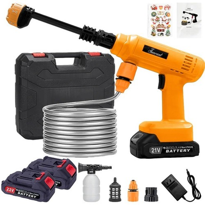 #ad Cordless Portable Pressure Washer Electric Water Spray Gun Car Cleaner Tool $56.99