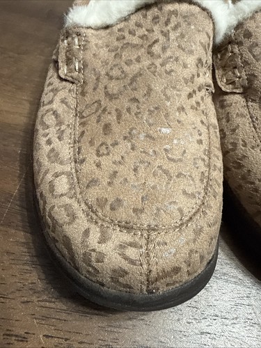 Vionic Women's Lynez Toffee Cheetah Slippers New (No Box) Size 7 Supportive - Afbeelding 8 van 8