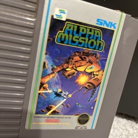 Alpha Mission - Nintendo Entertainment System NES - 1985