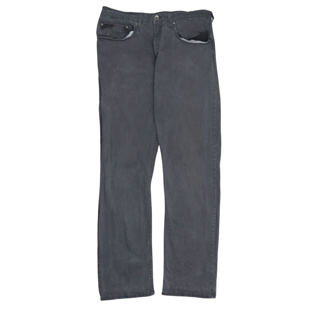 Wrangler Grey Trousers Mens image 2