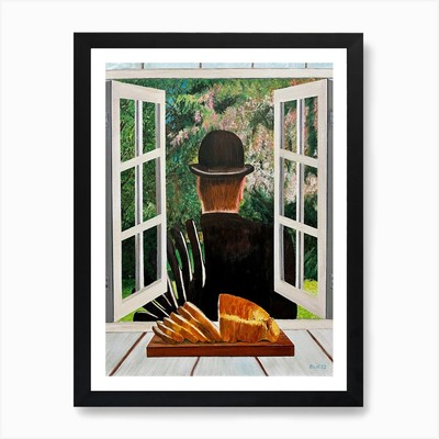Greatest Thing Since Sliced Bread   Framed Wall Art Poster Canvas Print Picture