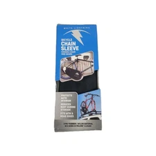 White Lightning Chain Sleeve Bicycle Drivetrain Gear Cover Transport Protector