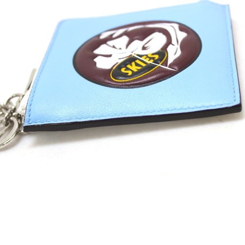 UNUSED DIOR DIORISSIMO Leather Coin Case with Key Ring - Picture 2 of 10