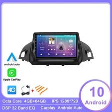 9"Android 10 Car Stereo Radio GPS for Ford Kuga 2 Escape 3 2013-2019 CARPLAY 64G