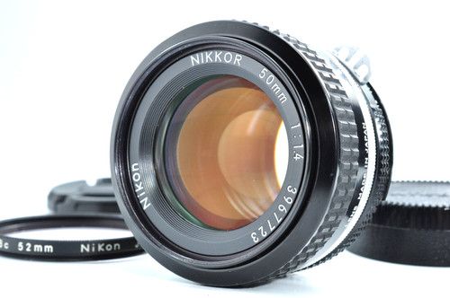 [Excellent]  Nikon Ai Nikkor 50mm f/1.4 Manual Focus Standard Lens Japan 10650