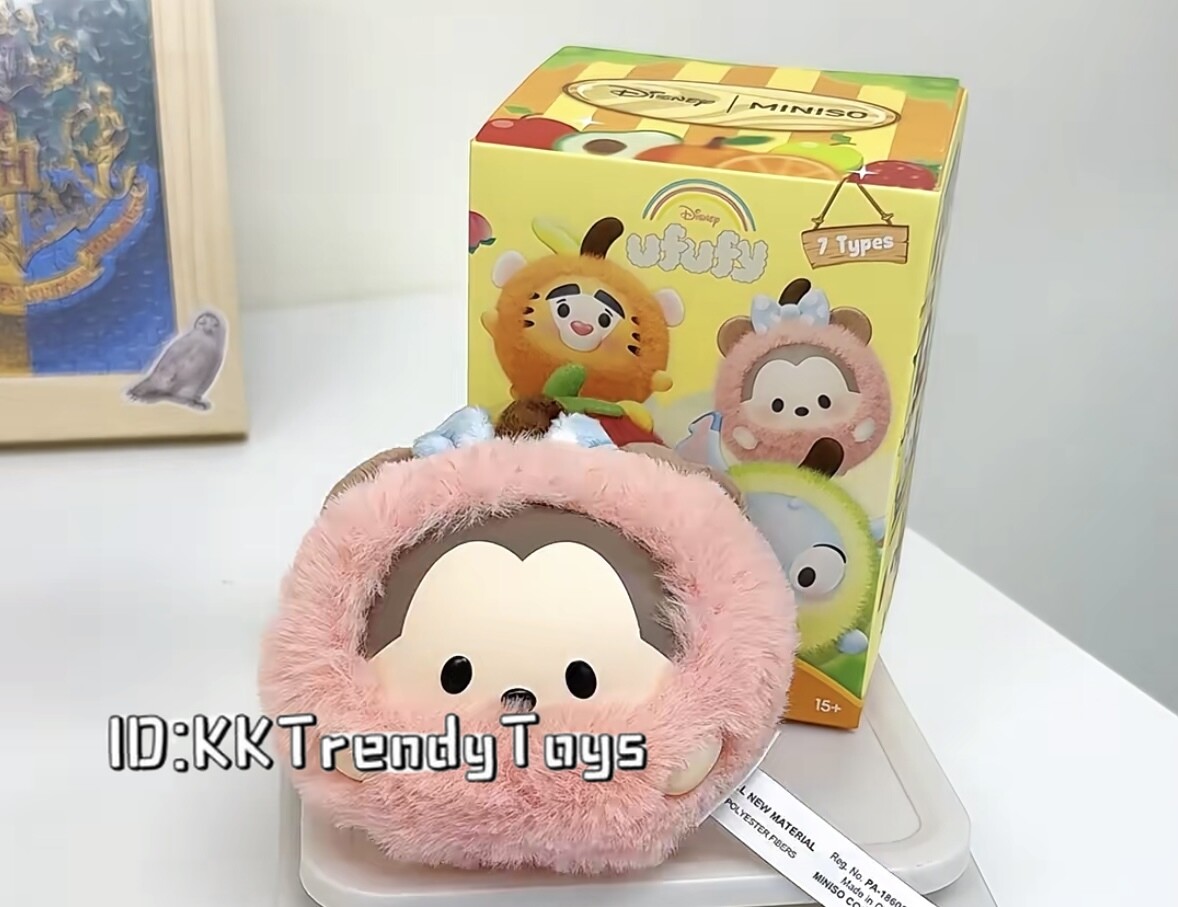 Minnie-MINISO Disney Ufufy Fruit Collection BlindBox VinyL Plush